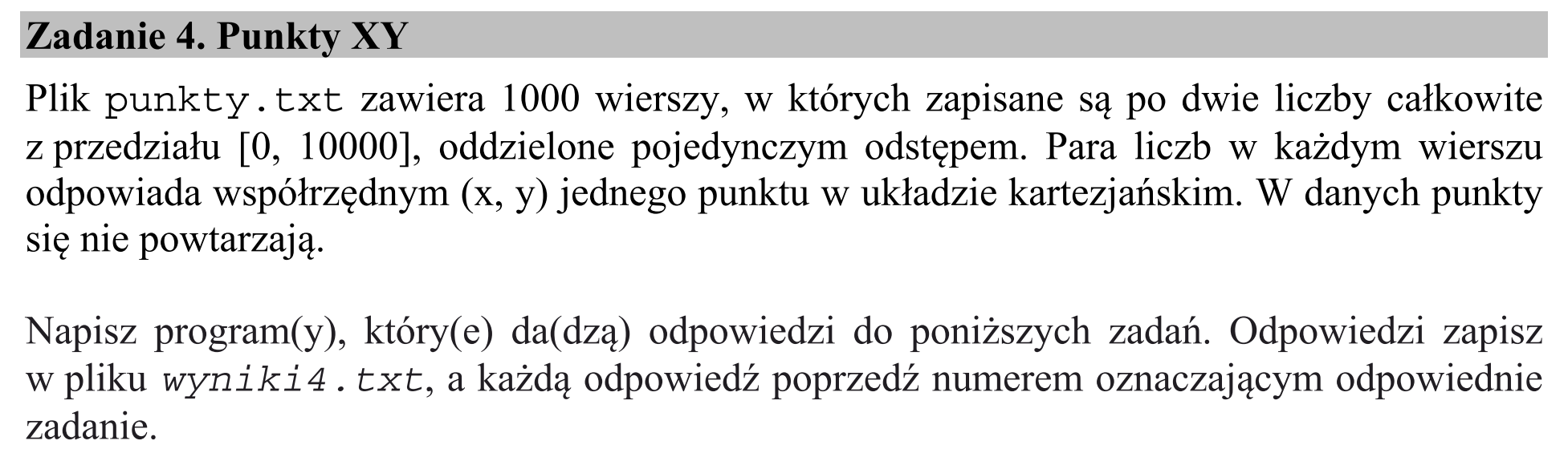 Matura dodatkowa, czerwiec 2017, wstęp zadania 4