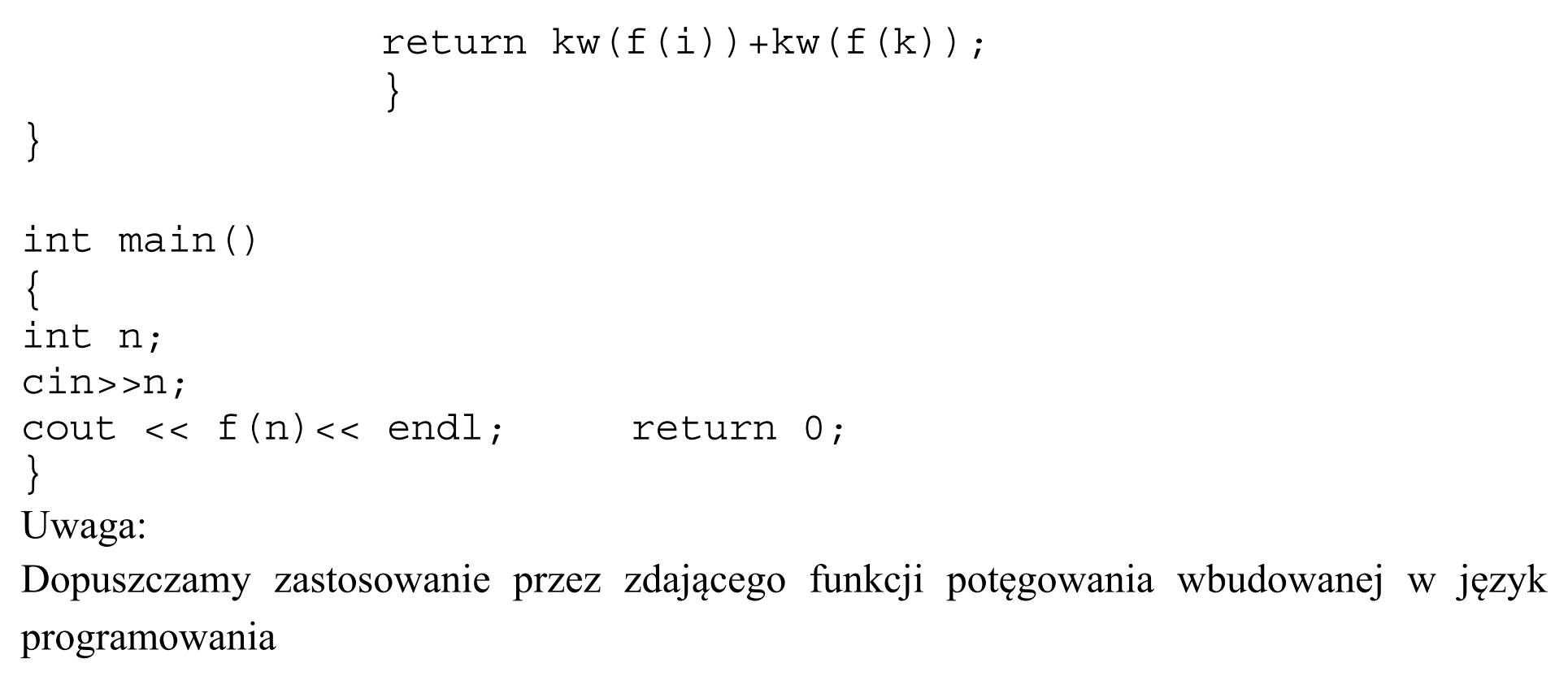 Matura dodatkowa, czerwiec 2018, odpowiedź do zadania 2.3, fragment 2