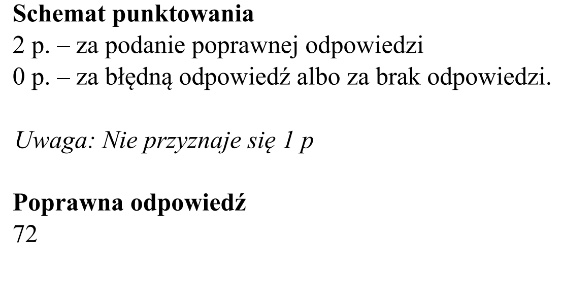 Matura dodatkowa, czerwiec 2018, odpowiedź do zadania 6.5