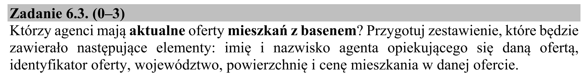 Matura dodatkowa, czerwiec 2019, zadanie 6.3
