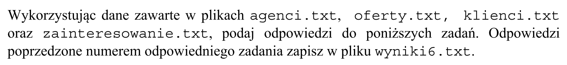 Matura dodatkowa, czerwiec 2019, wstęp zadania 6, fragment 2