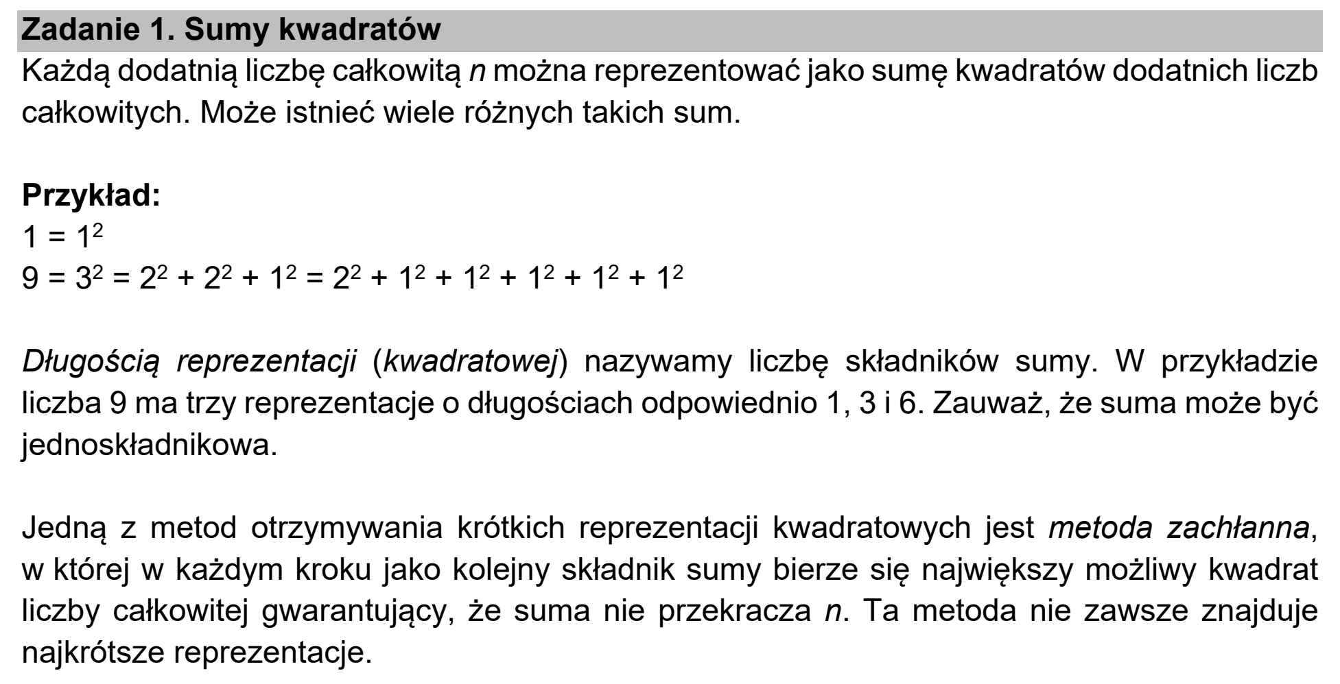 Matura dodatkowa, czerwiec 2021, wstęp zadania 1