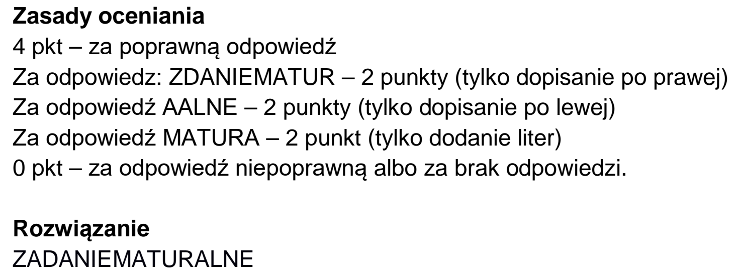 Matura dodatkowa, czerwiec 2021, odpowiedź do zadania 4.3