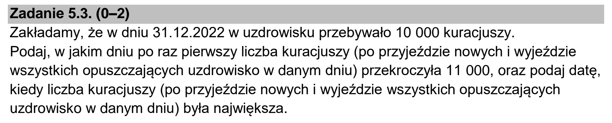 Matura dodatkowa, czerwiec 2024, zadanie 5.3