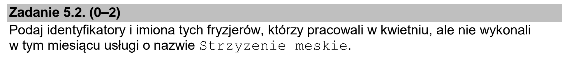 Matura dodatkowa, czerwiec 2025, zadanie 5.2