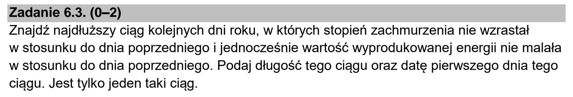 Matura dodatkowa, czerwiec 2025, zadanie 6.3, fragment 1