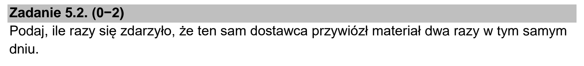 Matura dodatkowa, czerwiec 2026, zadanie 5.2
