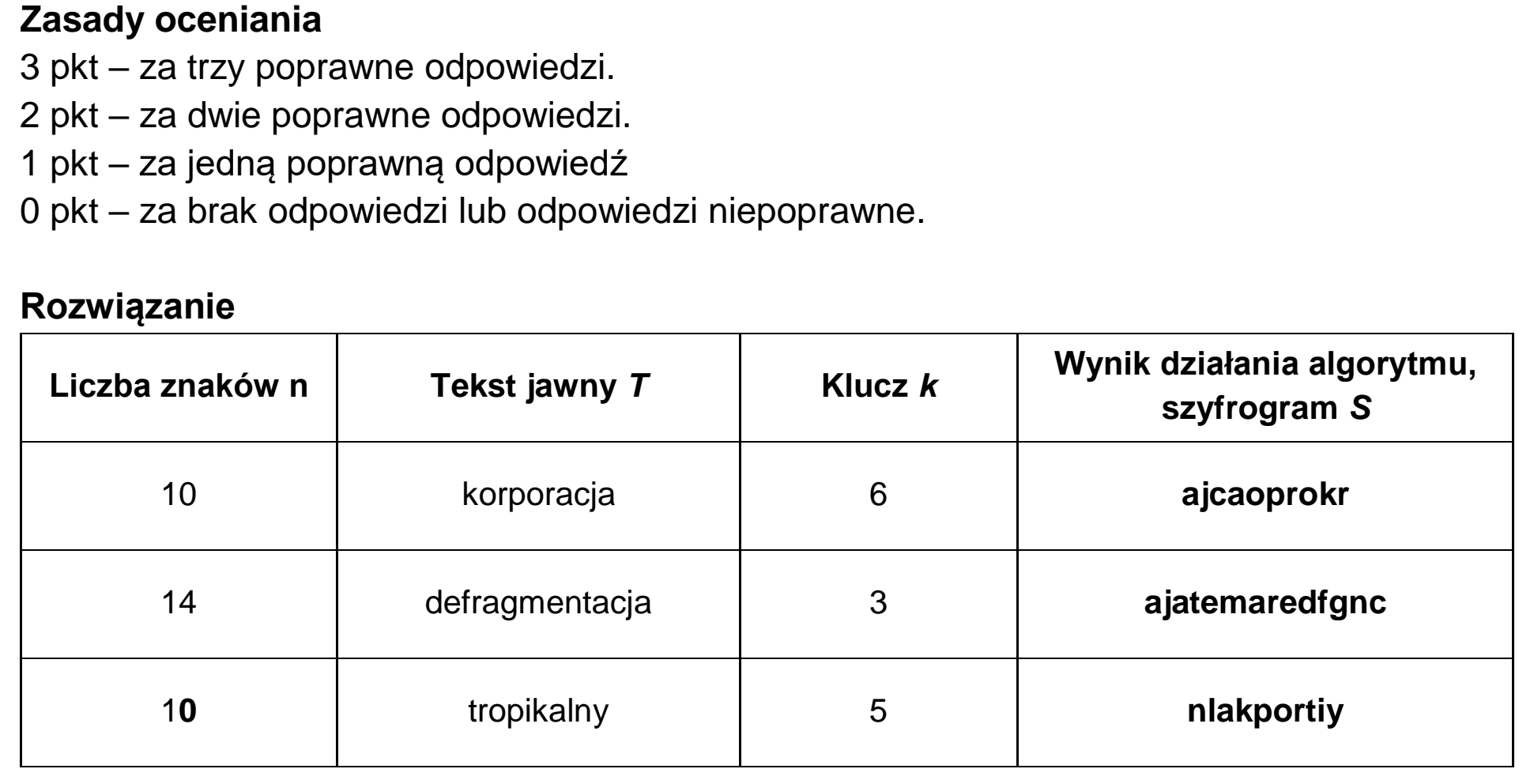 Matura dodatkowa, czerwiec 2026, odpowiedź do zadania 1.1