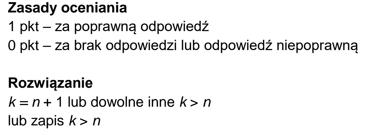 Matura dodatkowa, czerwiec 2026, odpowiedź do zadania 1.3