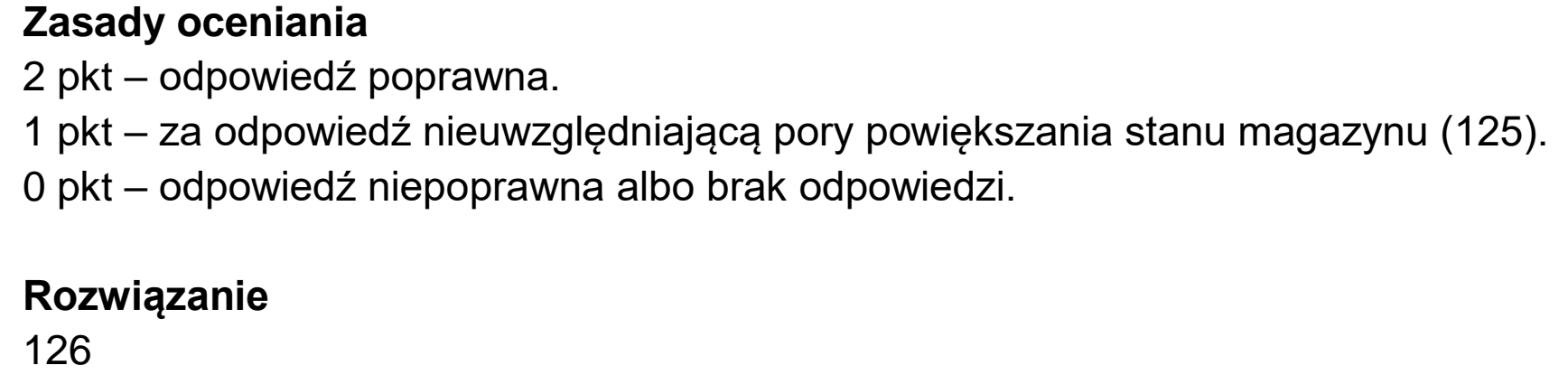 Matura dodatkowa, czerwiec 2026, odpowiedź do zadania 5.4