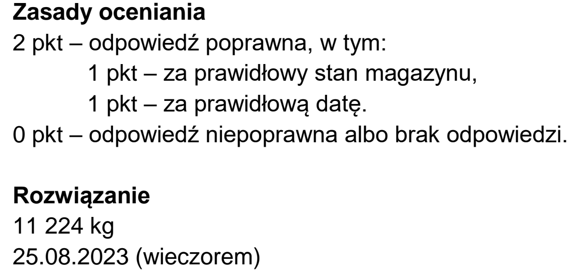 Matura dodatkowa, czerwiec 2026, odpowiedź do zadania 5.5