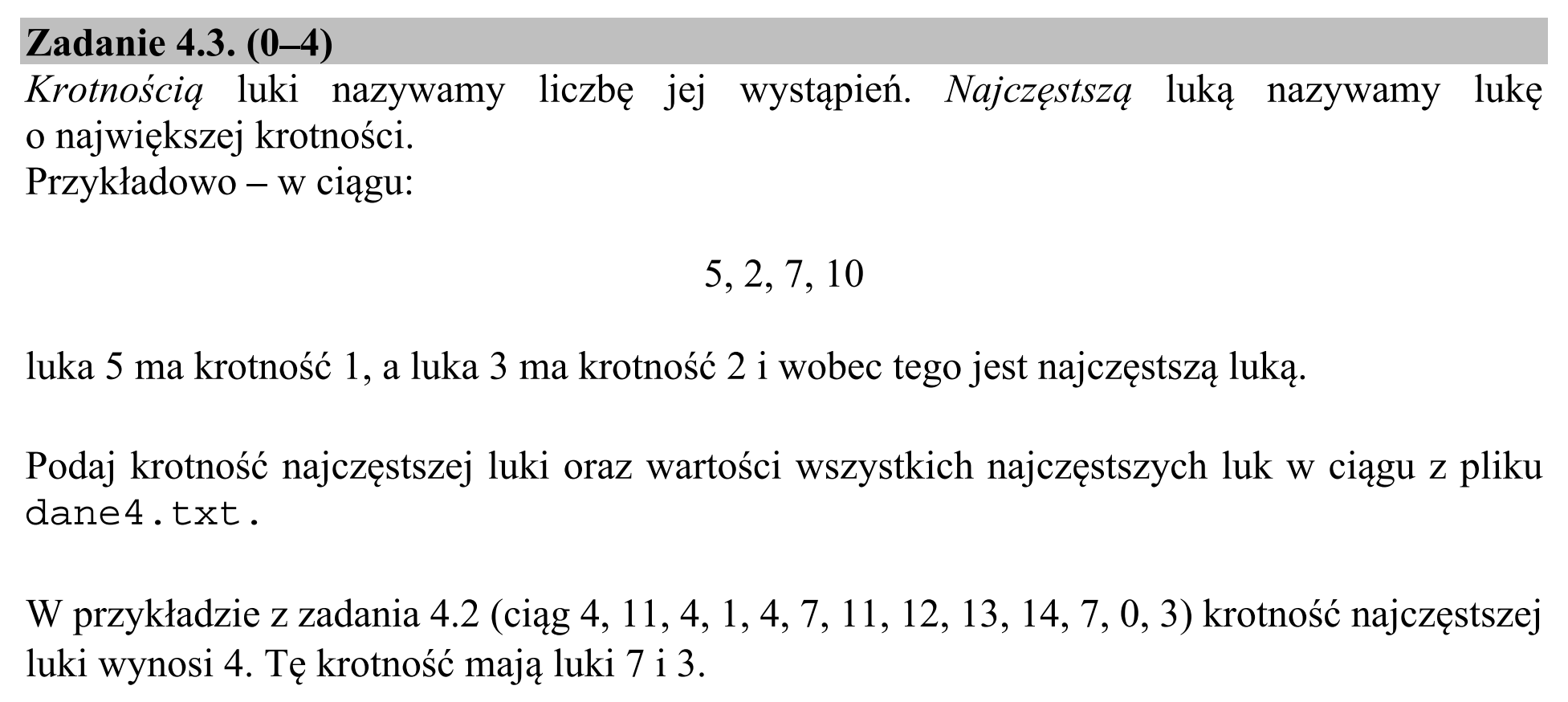 Matura próbna, kwiecień 2020, zadanie 4.3