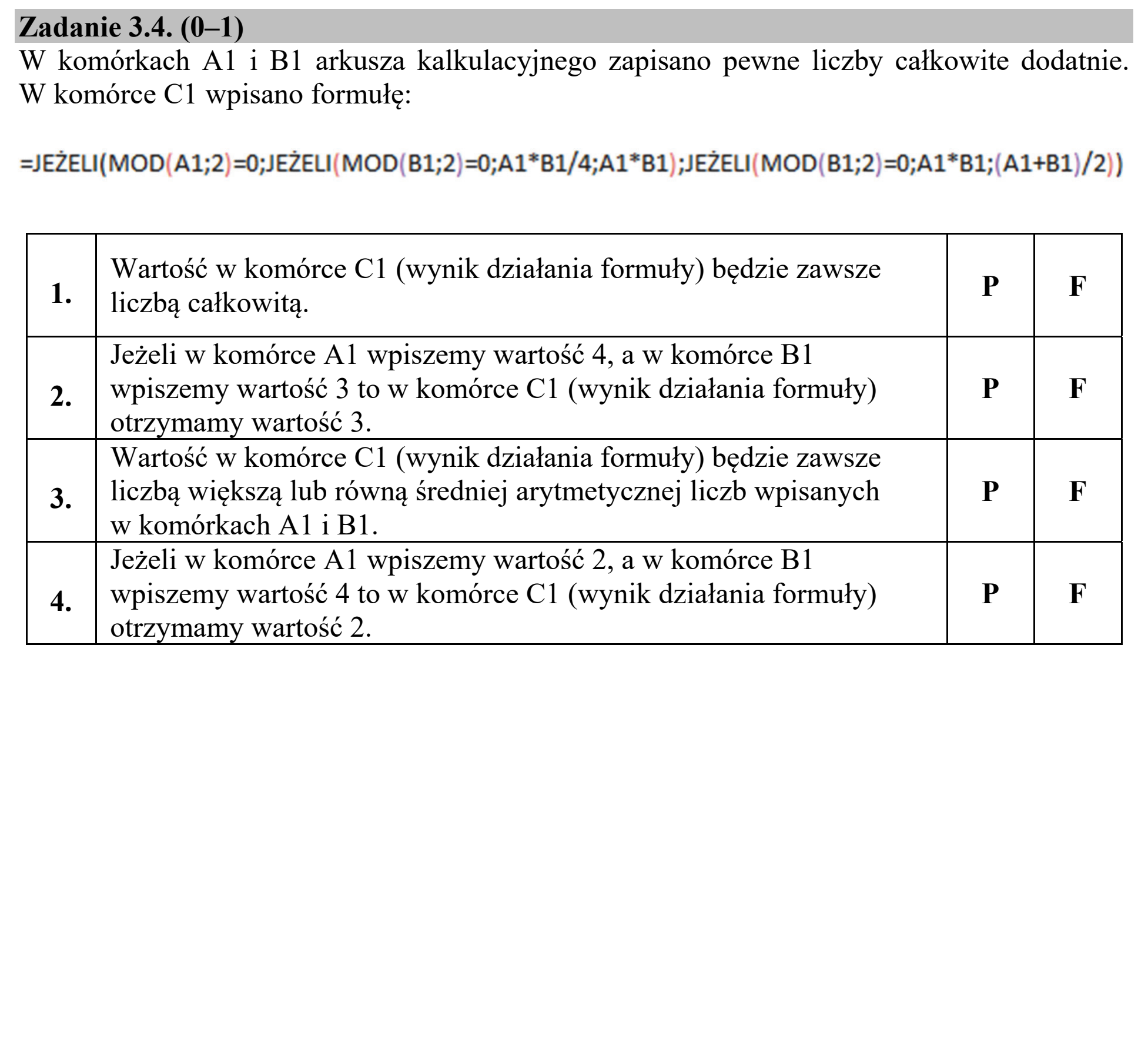 Matura dodatkowa, lipiec 2020, zadanie 3.4