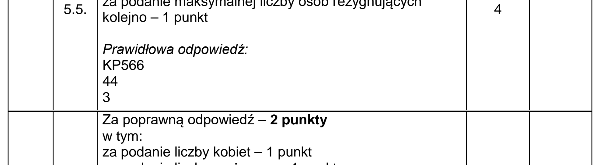 Matura dodatkowa, lipiec 2020, odpowiedź do zadania 5.5