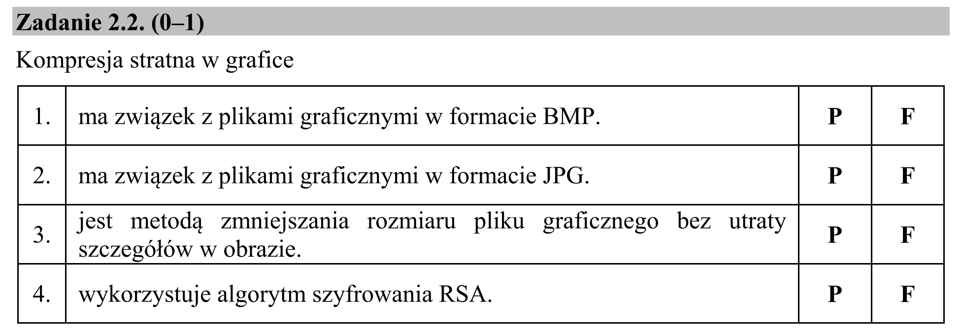 Matura, maj 2015, zadanie 2.2