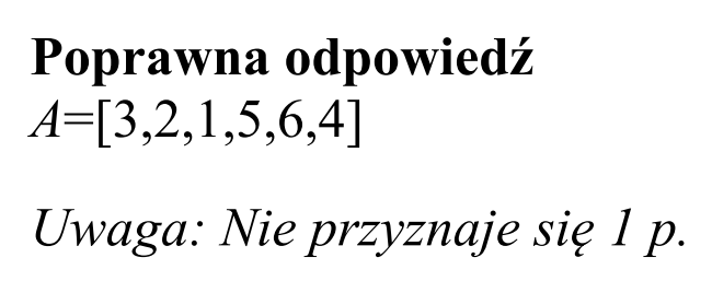 Matura, maj 2016, odpowiedź do zadania 2.1, fragment 2