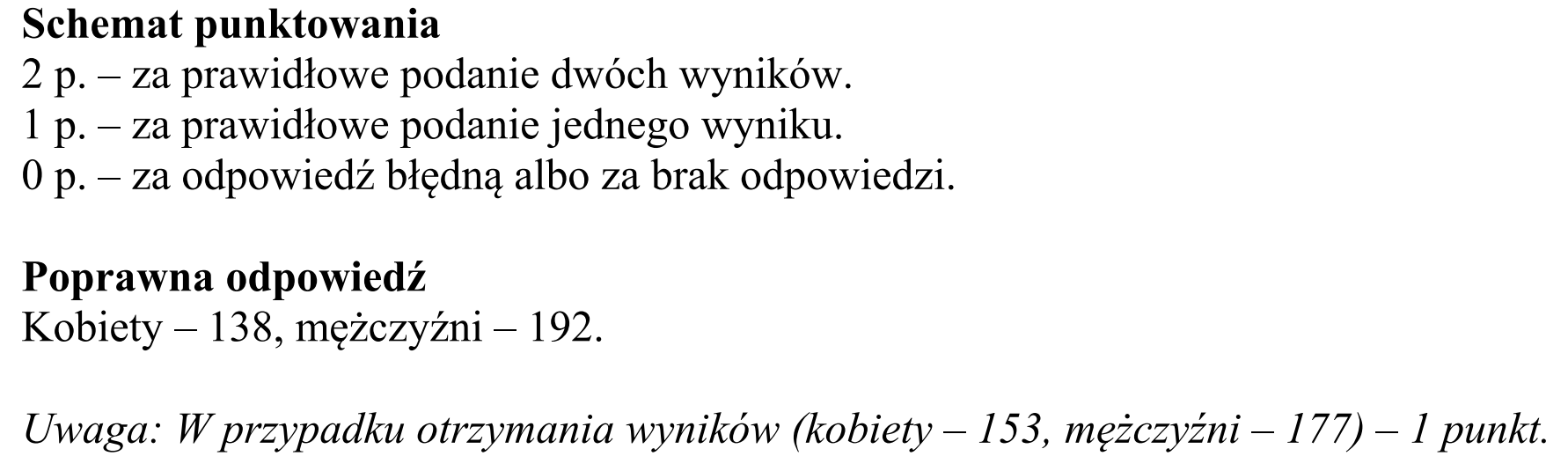 Matura, maj 2016, odpowiedź do zadania 5.3