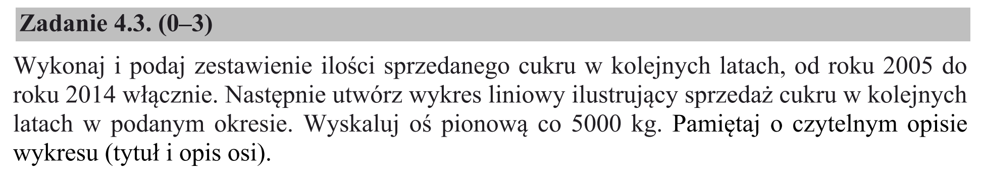 Matura, maj 2017, zadanie 4.3