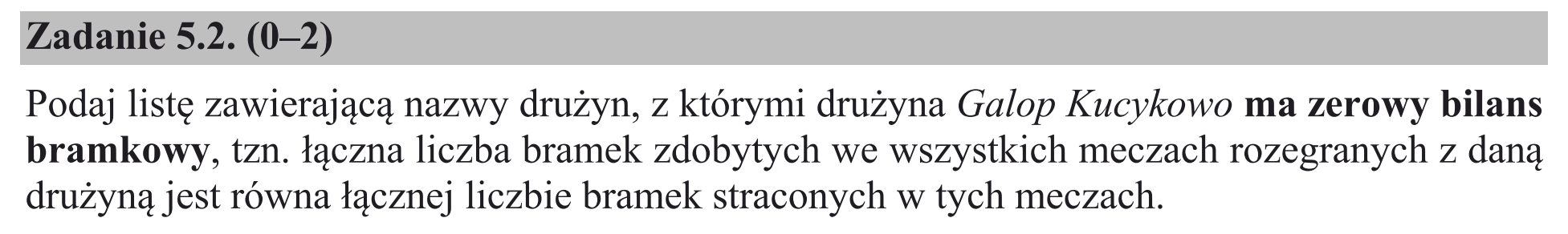 Matura, maj 2017, zadanie 5.2