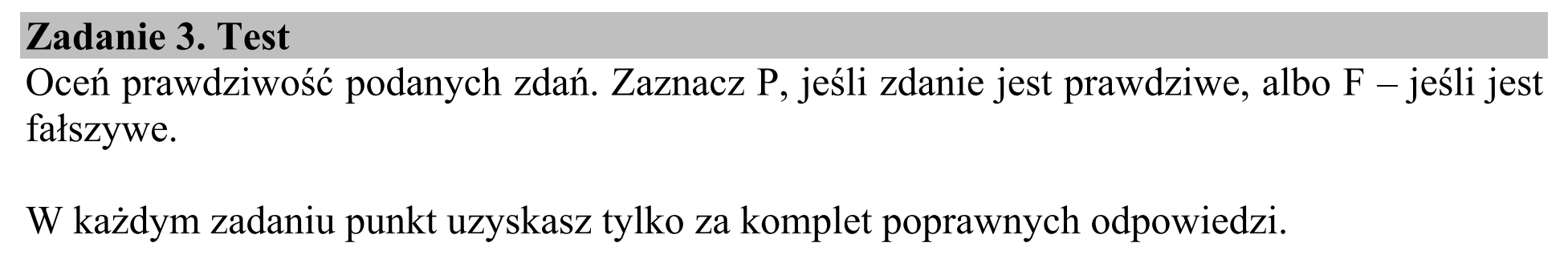 Matura, maj 2018, wstęp zadania 3