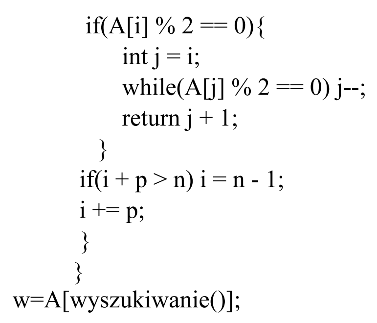 Matura, maj 2019, odpowiedź do zadania 1.1, fragment 3