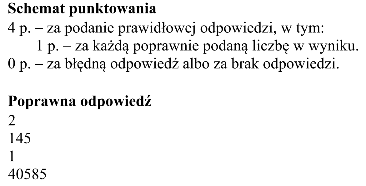 Matura, maj 2019, odpowiedź do zadania 4.2