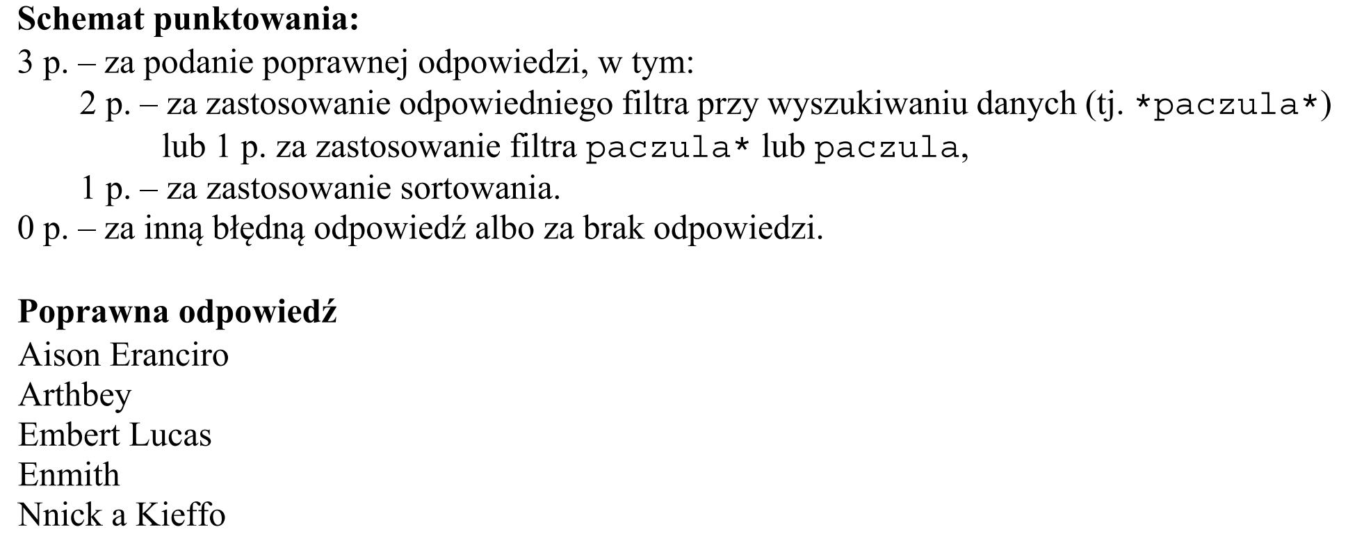 Matura, maj 2019, odpowiedź do zadania 6.3
