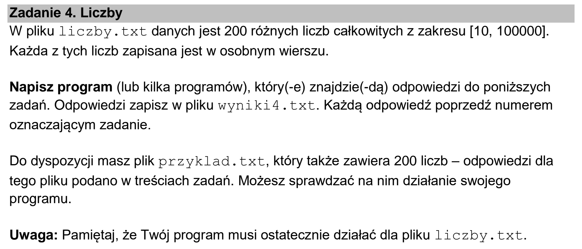 Matura, maj 2022, wstęp zadania 4