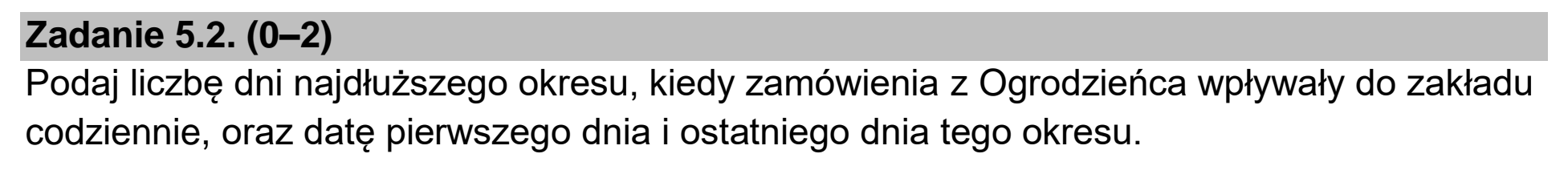 Matura, maj 2022, zadanie 5.2