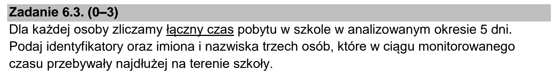 Matura, maj 2022, zadanie 6.3