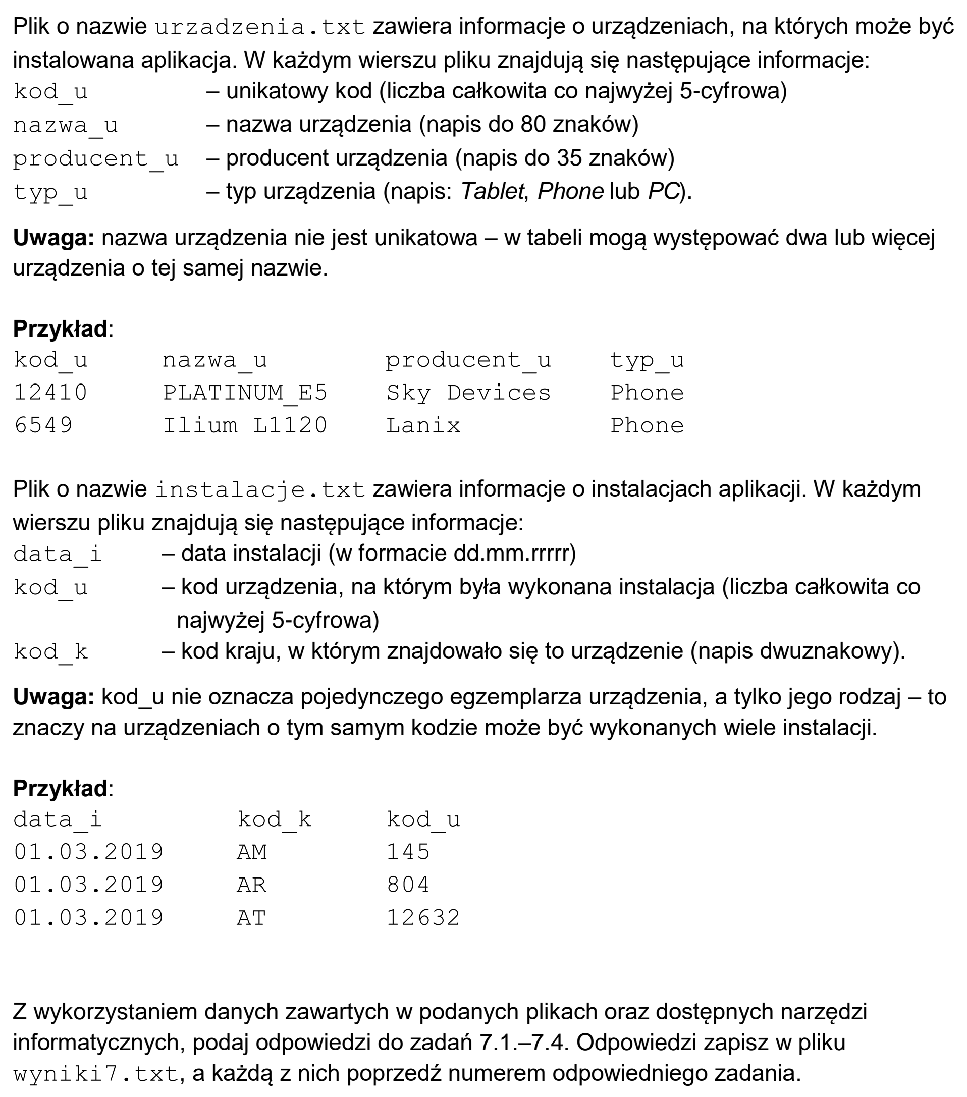 Matura dodatkowa, czerwiec 2023, wstęp zadania 7, fragment 2