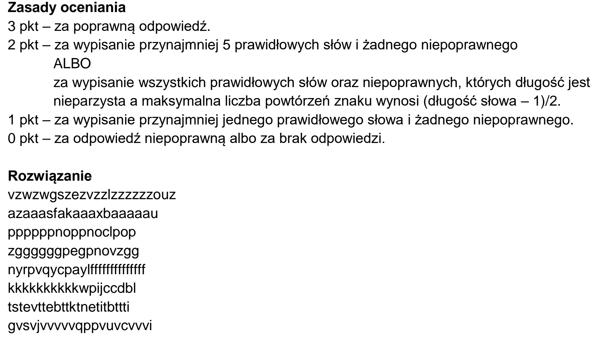 Matura dodatkowa, czerwiec 2024, odpowiedź do zadania 3.3
