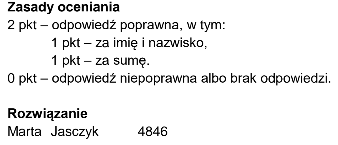 Matura dodatkowa, czerwiec 2025, odpowiedź do zadania 7.1