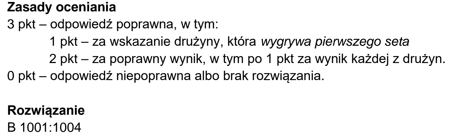 Matura próbna, grudzień 2022, odpowiedź do zadania 1.2