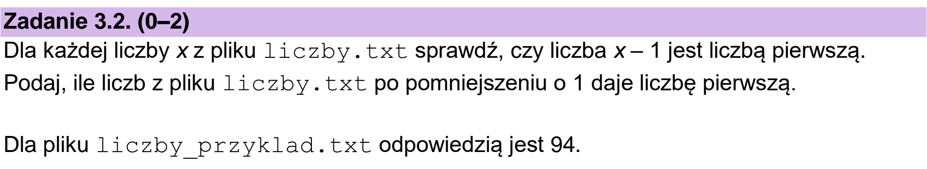 Matura próbna, grudzień 2022, zadanie 3.2