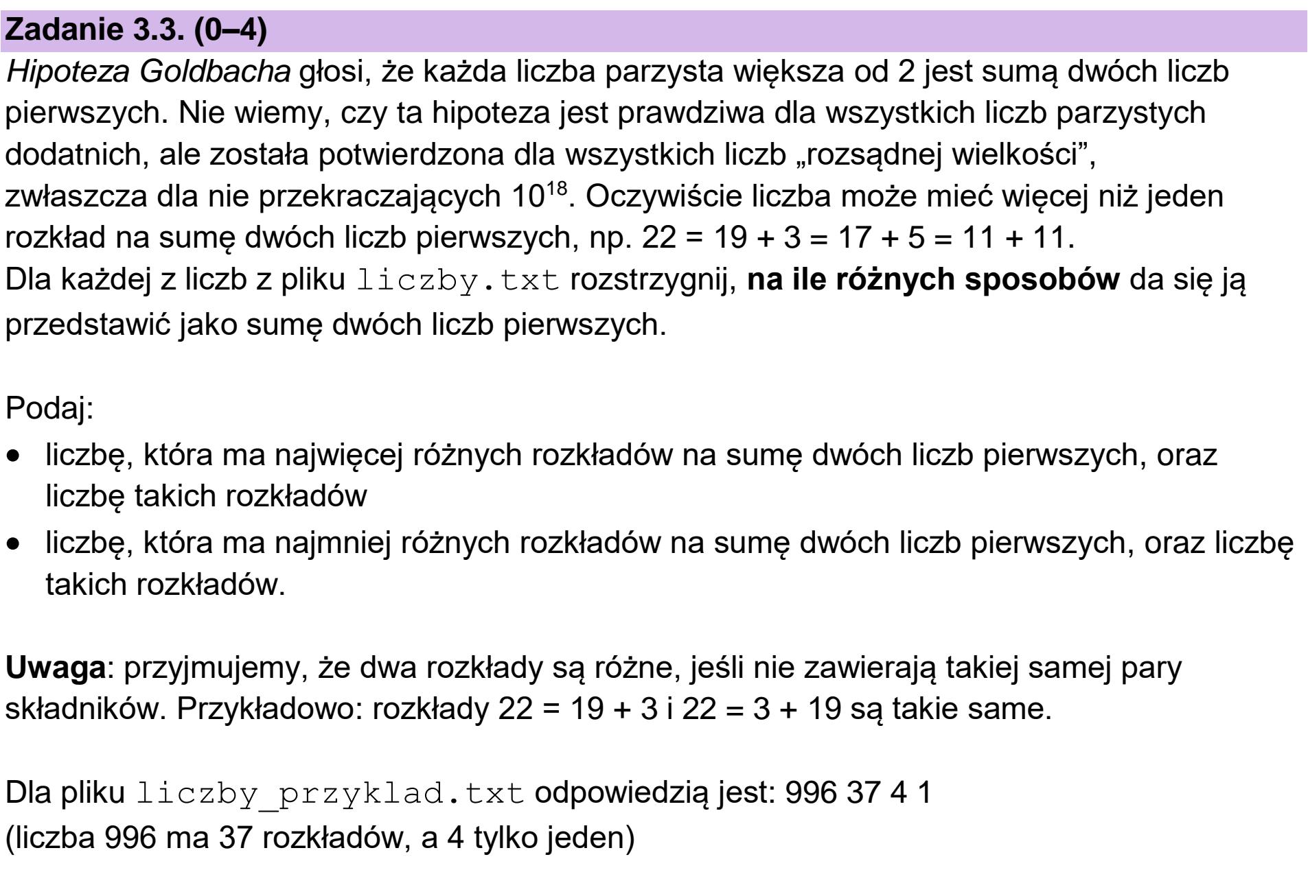 Matura próbna, grudzień 2022, zadanie 3.3