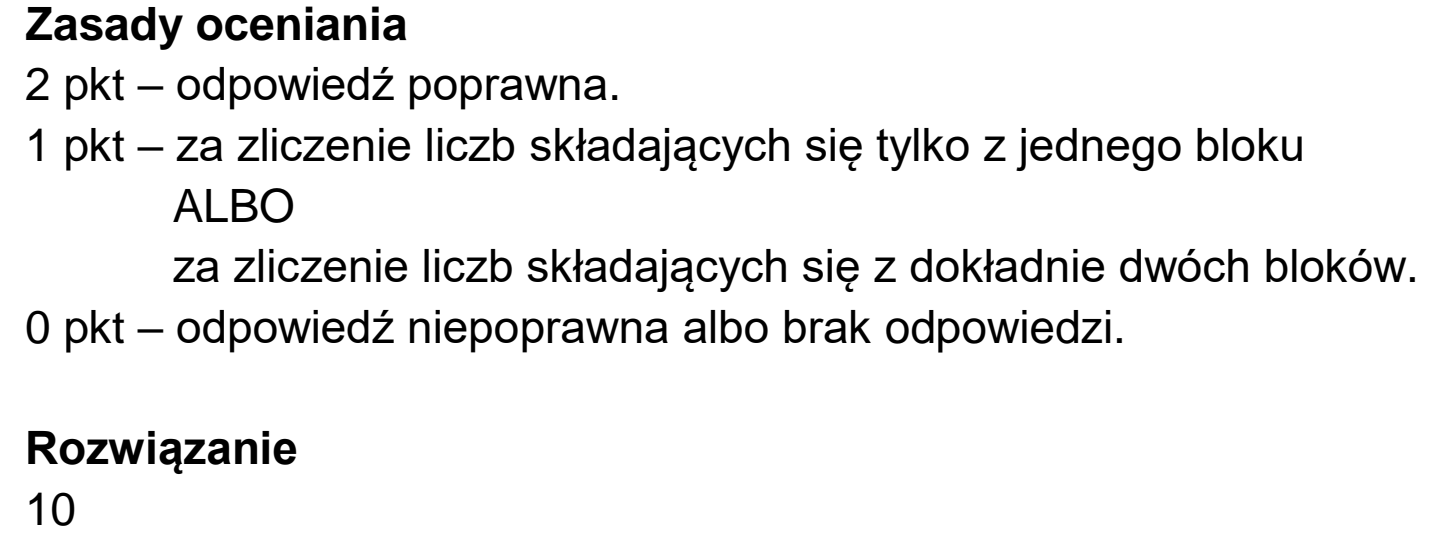 Matura, maj 2023, odpowiedź do zadania 2.2