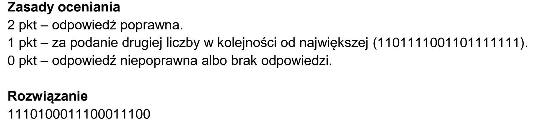 Matura, maj 2023, odpowiedź do zadania 2.3