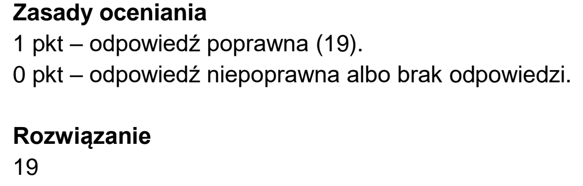 Matura, maj 2023, odpowiedź do zadania 6.2