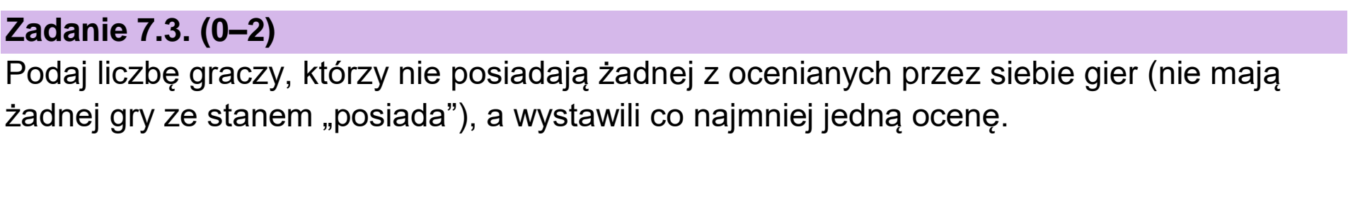 Matura, maj 2023, zadanie 7.3