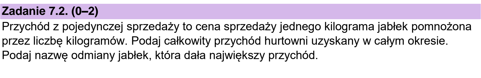 Matura, maj 2024, zadanie 7.2