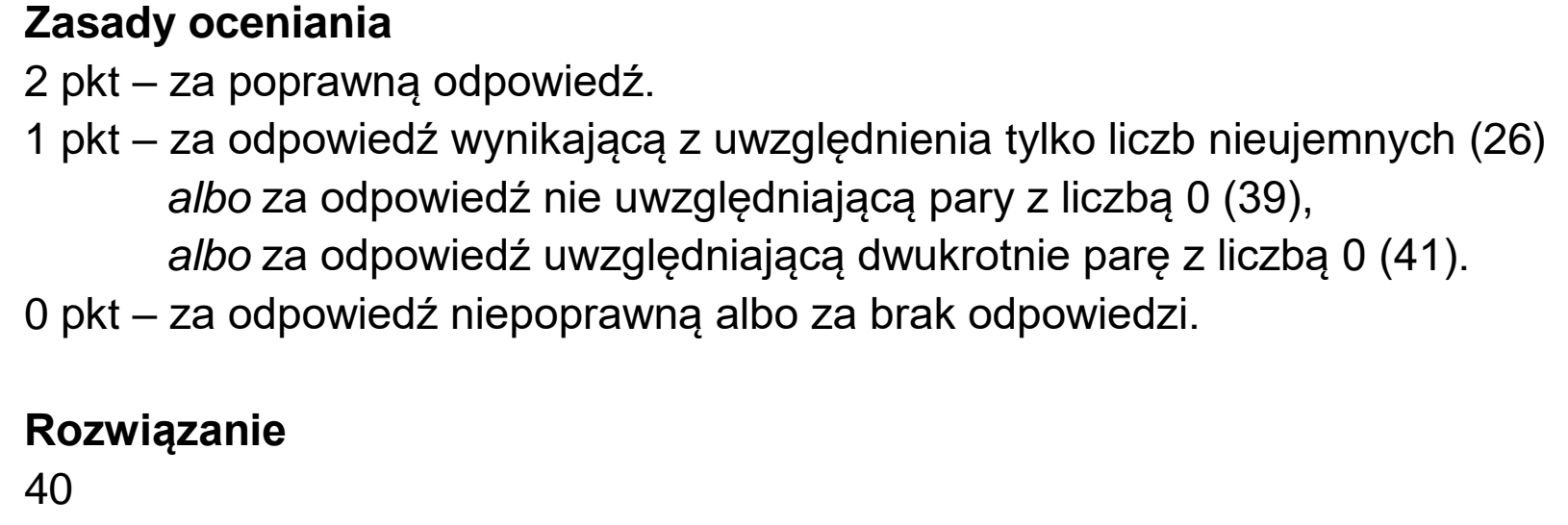 Matura, maj 2025, odpowiedź do zadania 3.1