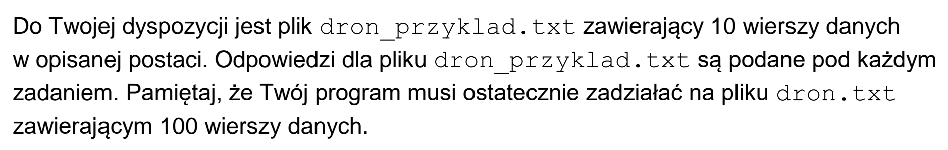Matura, maj 2025, wstęp zadania 3, fragment 2