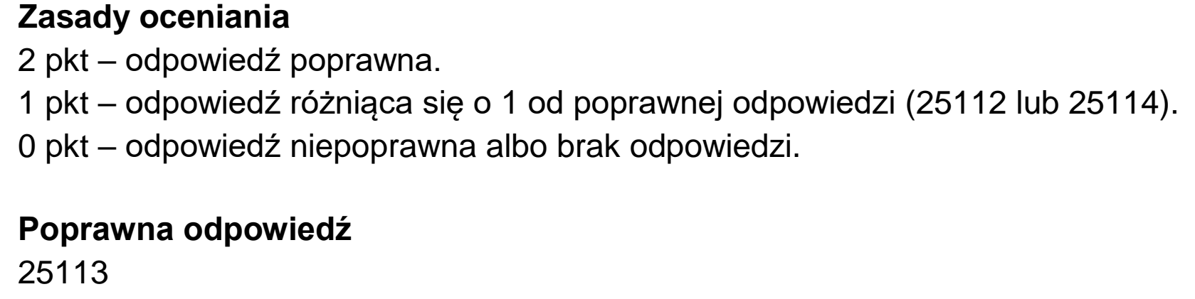 Matura, maj 2026, odpowiedź do zadania 4.2