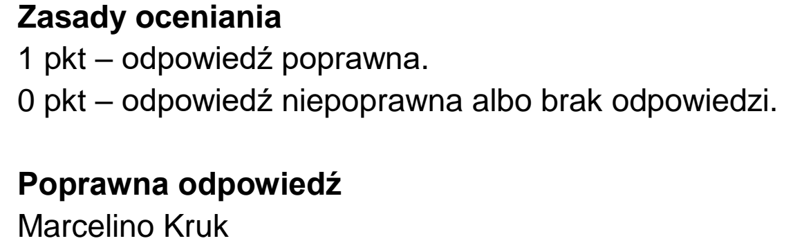 Matura, maj 2026, odpowiedź do zadania 8.1