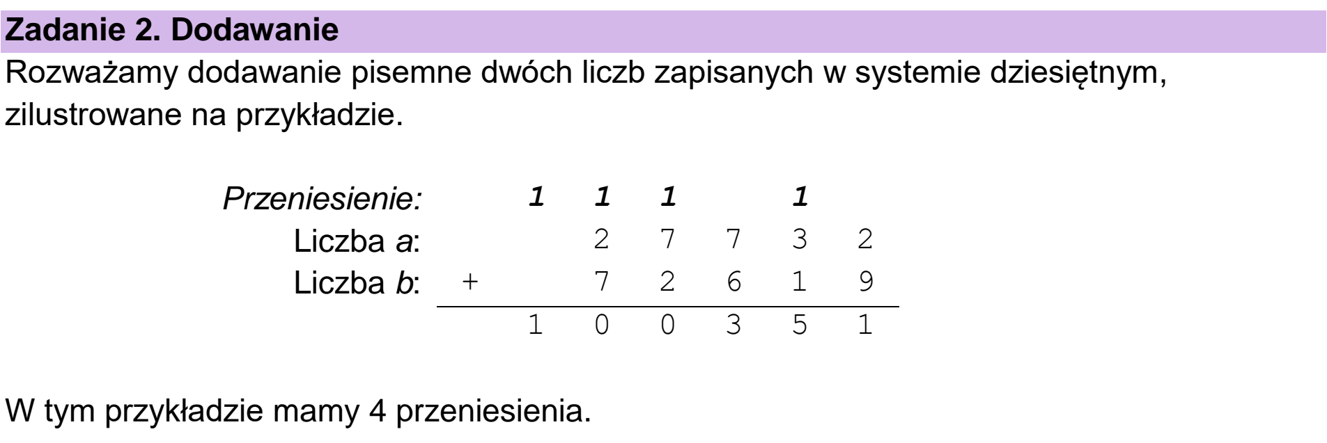 Matura, maj 2026, wstęp zadania 2