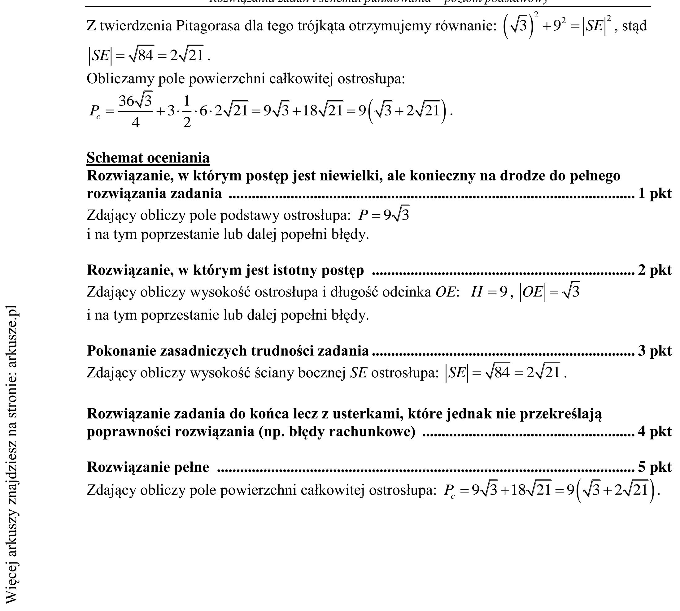 Matura dodatkowa, czerwiec 2015, odpowiedź do zadania 34, fragment 2