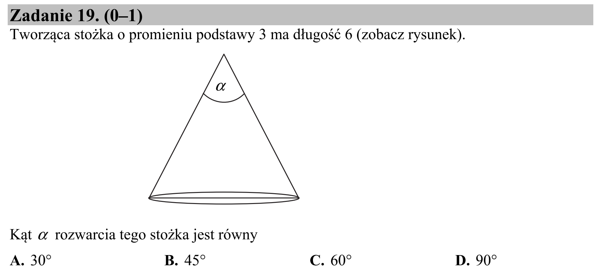 Matura dodatkowa, czerwiec 2015, podgląd zadania 19