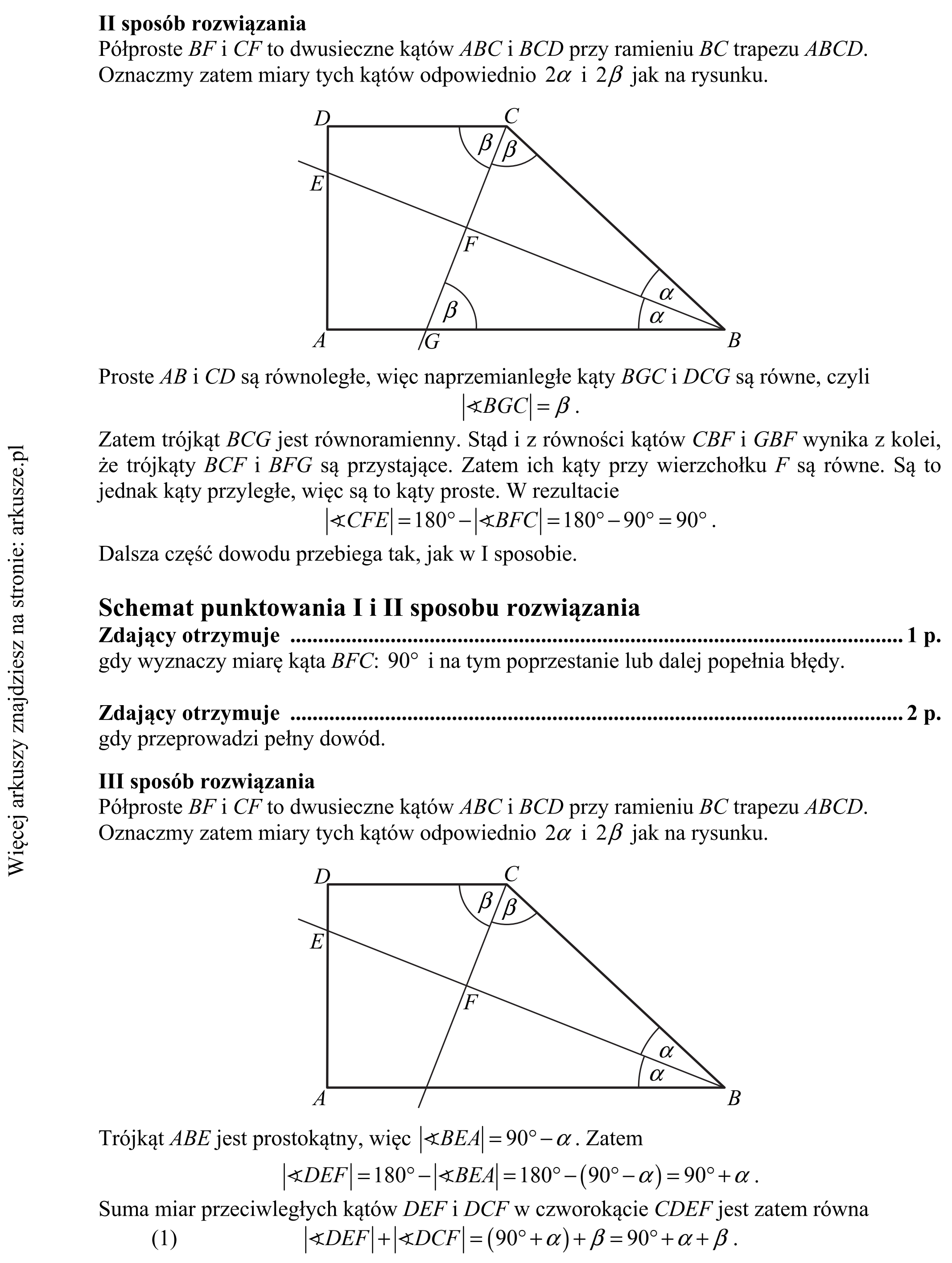 Matura dodatkowa, czerwiec 2016, odpowiedź do zadania 29, fragment 2