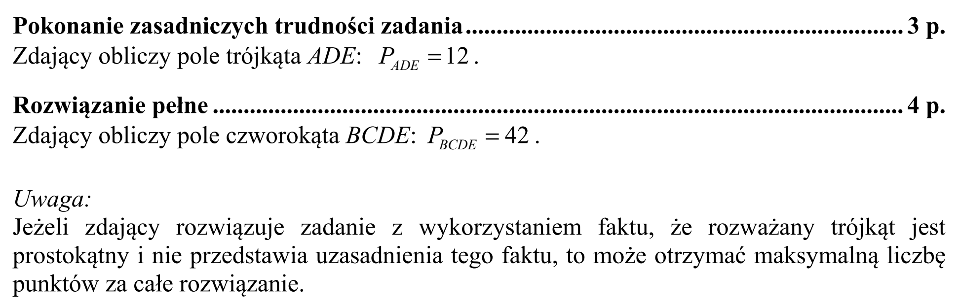 Matura dodatkowa, czerwiec 2016, odpowiedź do zadania 30, fragment 4